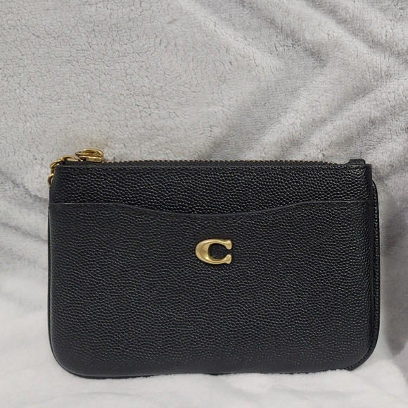 Coach Accessories - ❌SOLD❌ Coach Caviar Coin Card Case Pouch